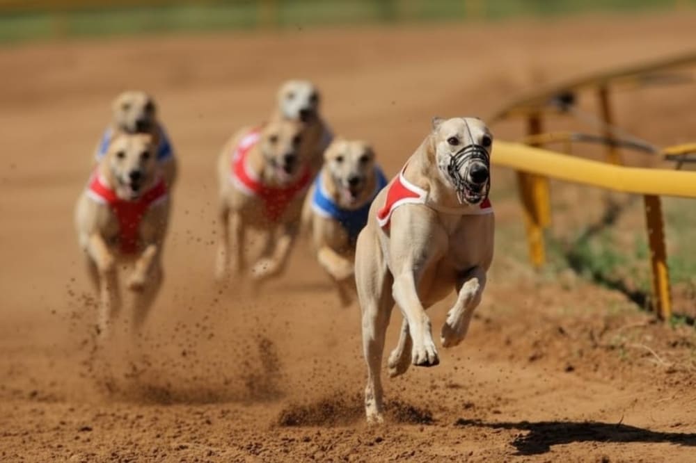 Trường đua chó Greyhound có những cuộc đua tốc độ đầy kịch tính của loài chó săn thỏ chuyên nghiệp trong không gian giải trí hiện đại và văn minh